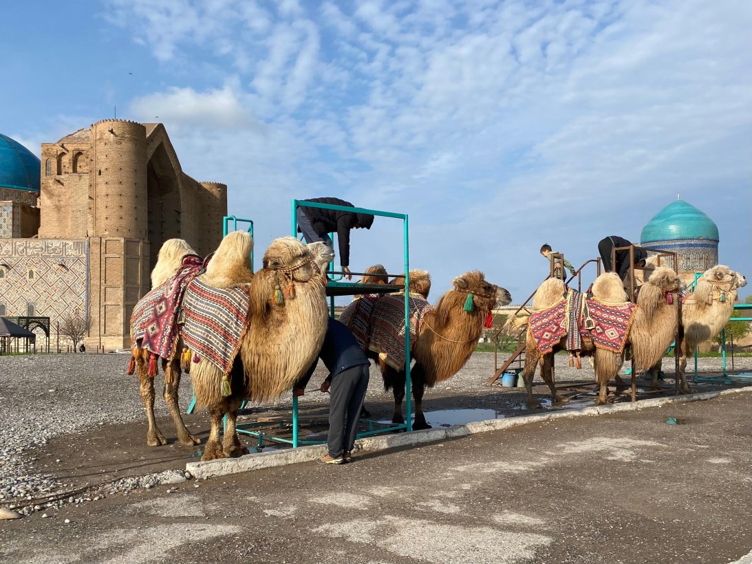 Caravansaray in Turkestan